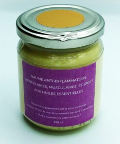 Baume articulaires, musculaires et sports